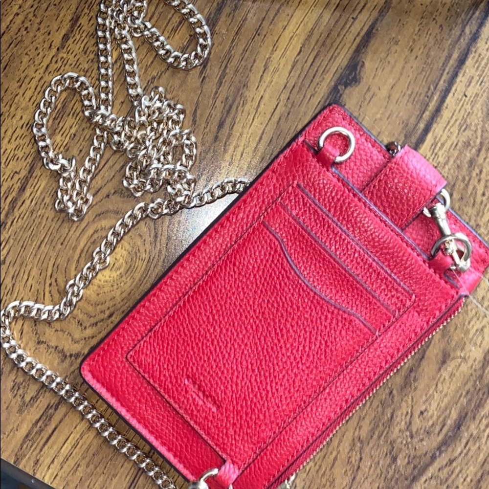 Brand new coach over the shoulder wallet